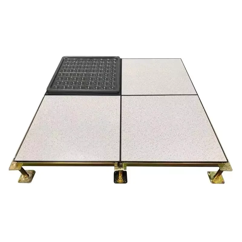 Anti Static Raised Flooring Panels for Server Rooms High Traffic Areas