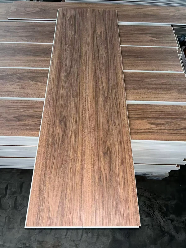 Anti Static SPC Laminate Flooring Quick Click European Design for Hospital Park Stain Resistance Flooring in Stock