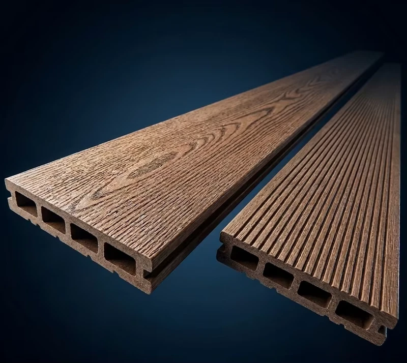 Anti UV Outdoor WPC Decking Wood Plastic Composite Floor Board Engineered Flooring for Garden Patio Decking Composite