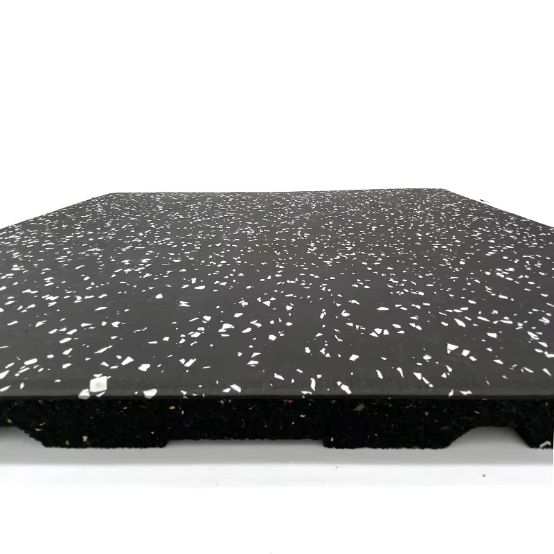 Anti slip 25mm 30mm Rubber Flooring Mats Floor Tiles for Fitness and for Gym