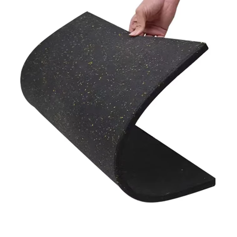 Anti slip Durable 15mm Gym Flooring Sport Protective Flooring Tiles Interlocking Rubber Floor for Shock Absorb