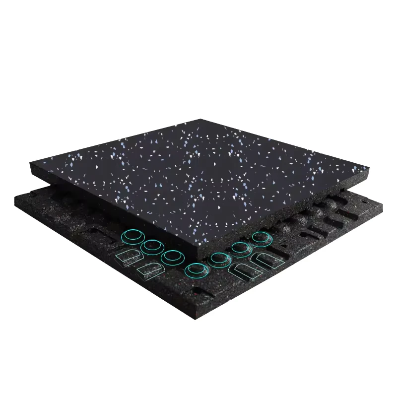 Anti slip Gym Equipment Protective Mat Rubber Flooring Rolls Rubber Floor Mats Rubber Tiles