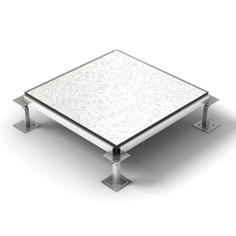 Anti static HPL Covering Raised Flooring Panels High Strength Data Center Server Room Access Floor