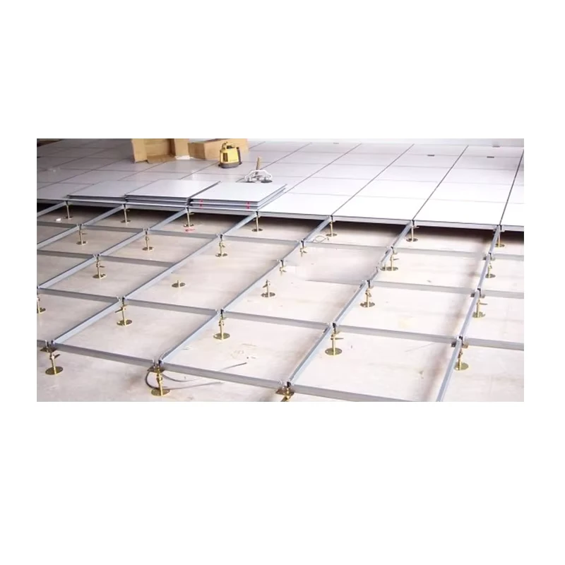 Anti static HPL PVC Covering Raised Flooring Panels Data Center Server Room Access Floor