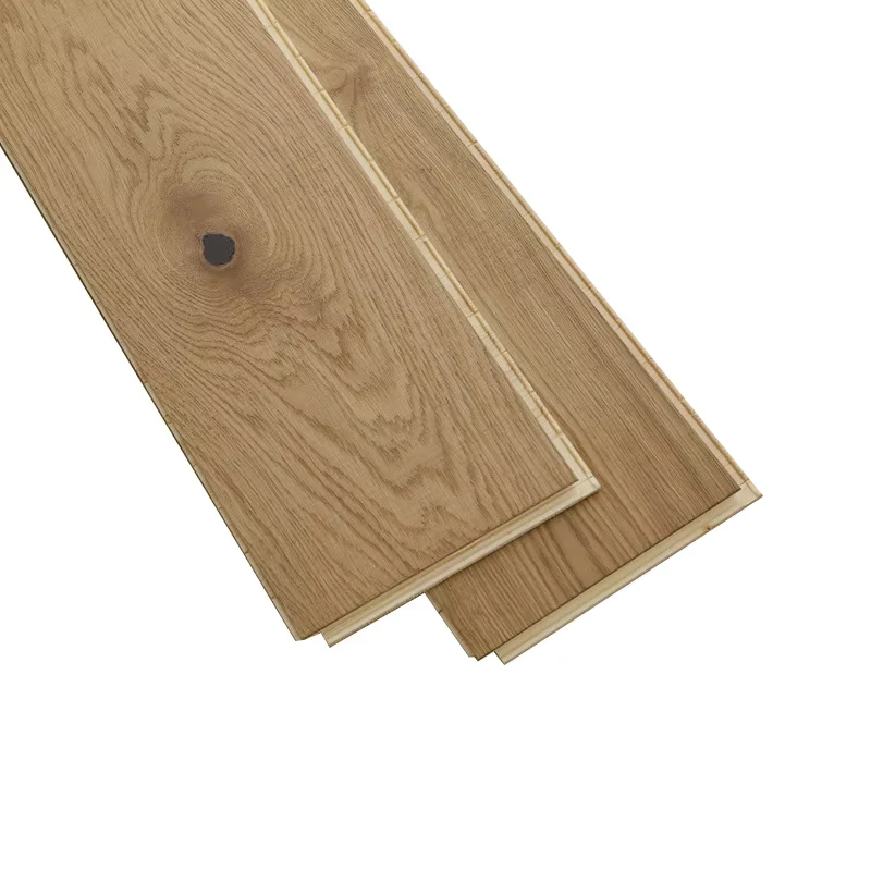 Apolloxy Natural Oiled European Oak Hardwood Flooring Waterproof Engineered Bamboo Parquet Living Rooms Wooden Product Material
