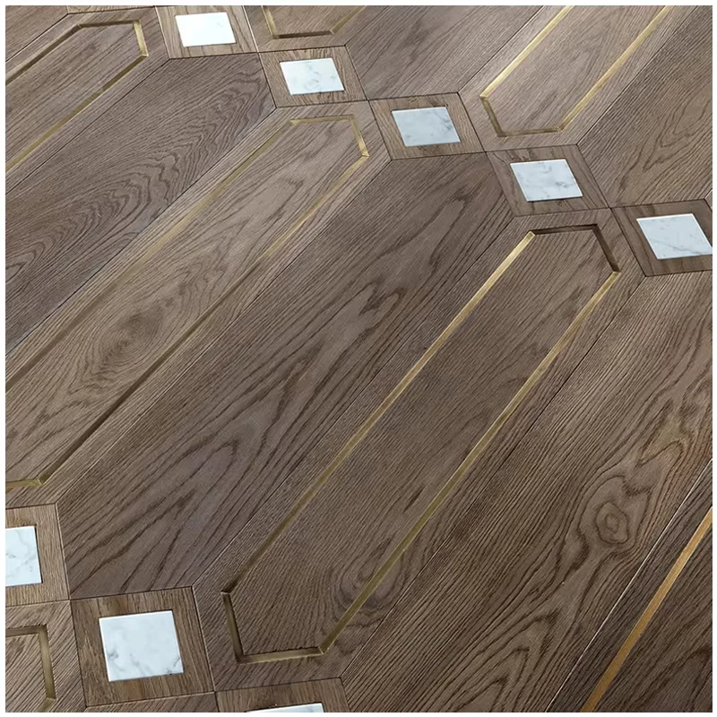 Apolloxy Premium High Quality Engineered Hardwood Parquet Flooring for Home or Office