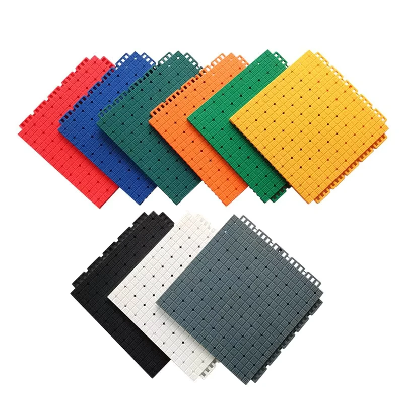 Assembled Thermoplastic Rubber Sports Flooring Soft Non Slip Outdoor Basketball Court Manufactured Professional