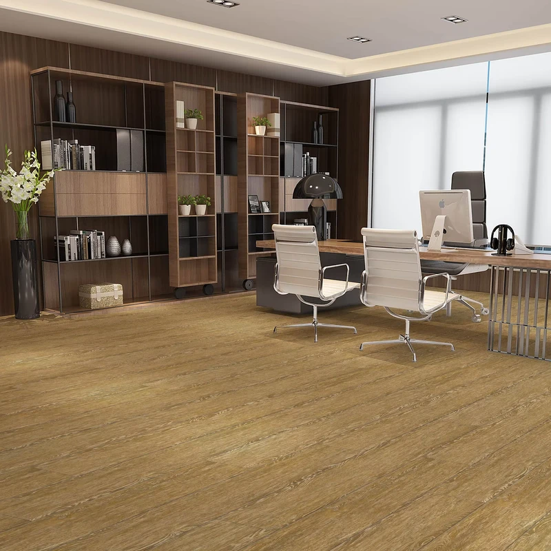 Australian Blackbutt 100% Waterproof Wood Grain PVC Rigid Core Click Vinyl SPC Flooring