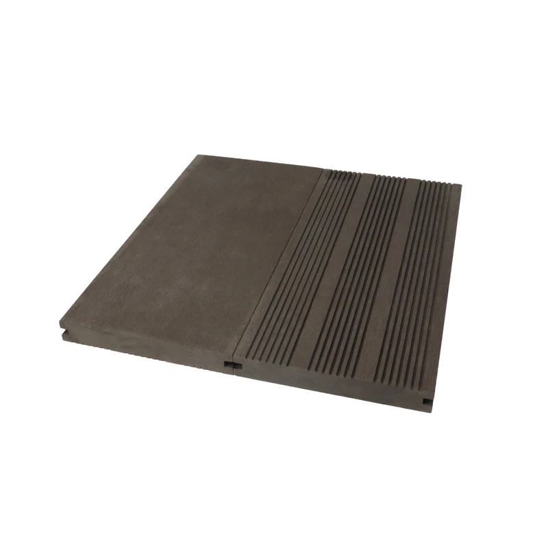 B20-140 Modern WPC Solid Wooden Plastic Composite Decking Flooring for Garden Terrace Outdoor Application
