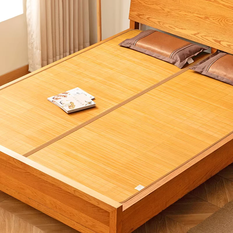 Bamboo Cooling Mat All Bamboo Bed Floor Stalls Dormitories Single Double Sizes Reversible Foldable Summer China Model 3401ZX