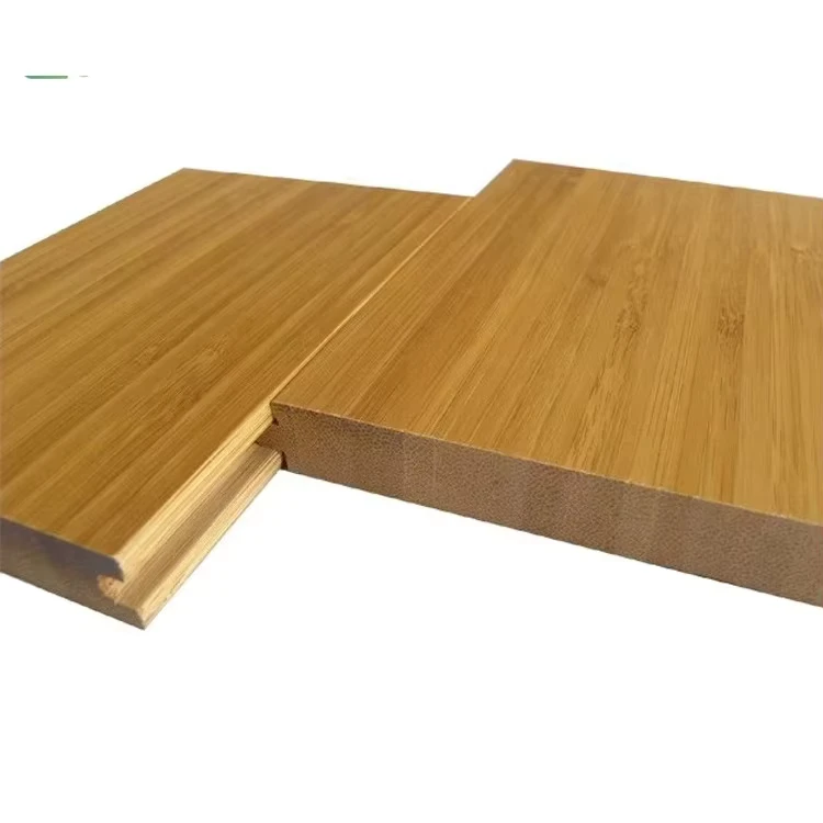 Bamboo Factory Carbonized Vertical Bamboo Flooring for Indoor Floor Carbonized Coffee Color Ecomax
