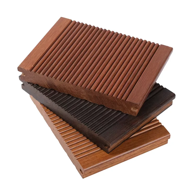 Bamboo Outdoor Flooring Anti corrosion Modern Design 1 Year Warranty Customizable Sizes