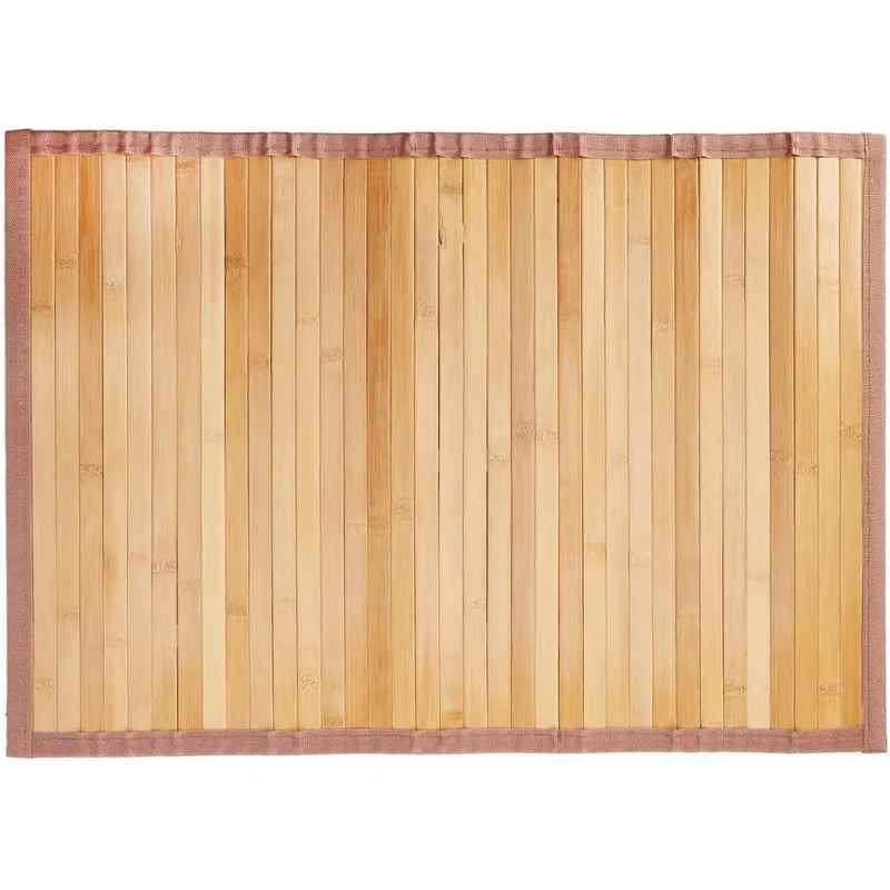 Bamboo Wooden Bath Floor Mat for Luxury Shower Formbu Bamboo Floor Mat Non Skid Water Resistant Runner Rug for Bathroom