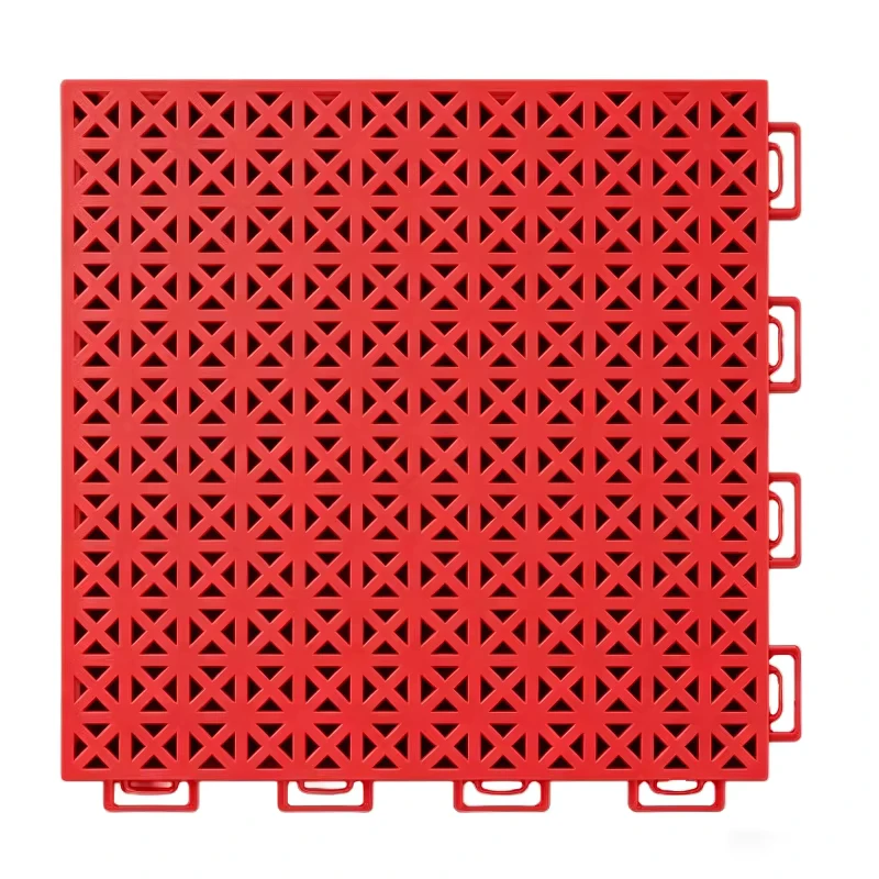 Basketball Court Interlocking Floor Tiles High Impact Resistant Suspended Basketball Flooring for Professional Court