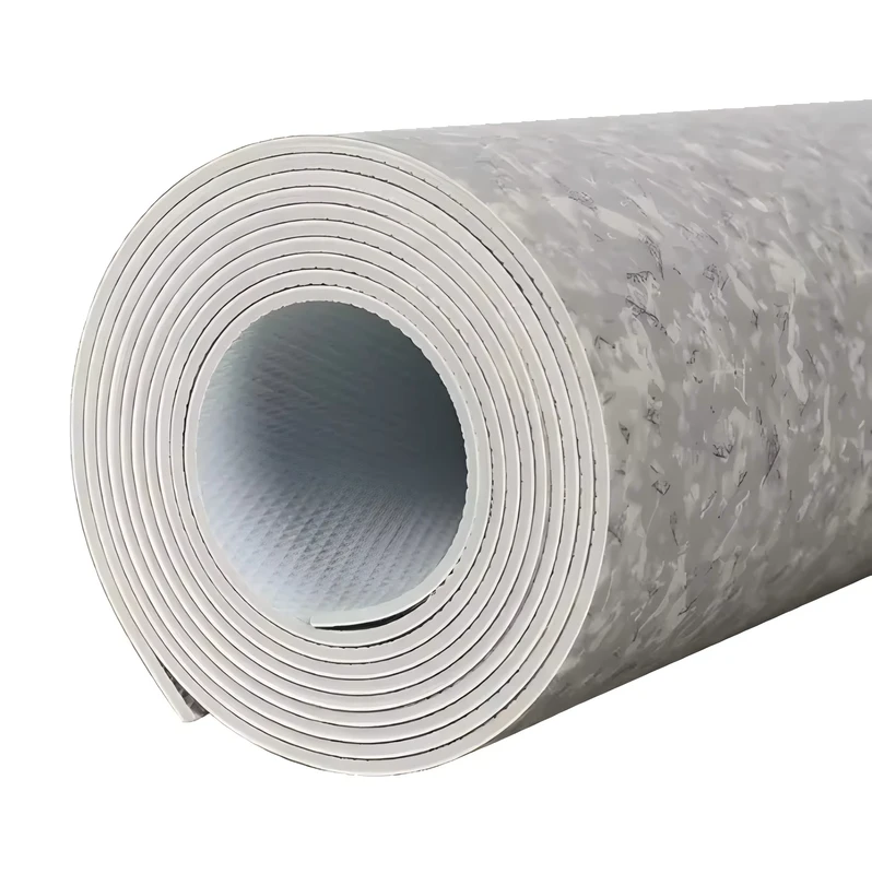 Best Quality 2 mm Commercial PVC Flooring Modern Design Waterproof Vinyl Heterogeneous Flooring