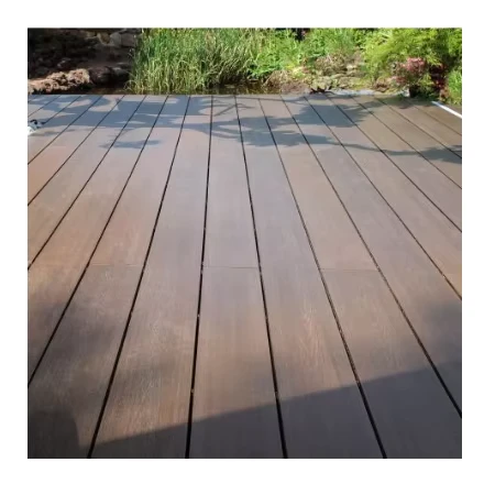 Best Quality and Price Outdoor WPC Decking Smooth Hollow Decking for Garden Beautiful Style Outdoor Decking Flooring