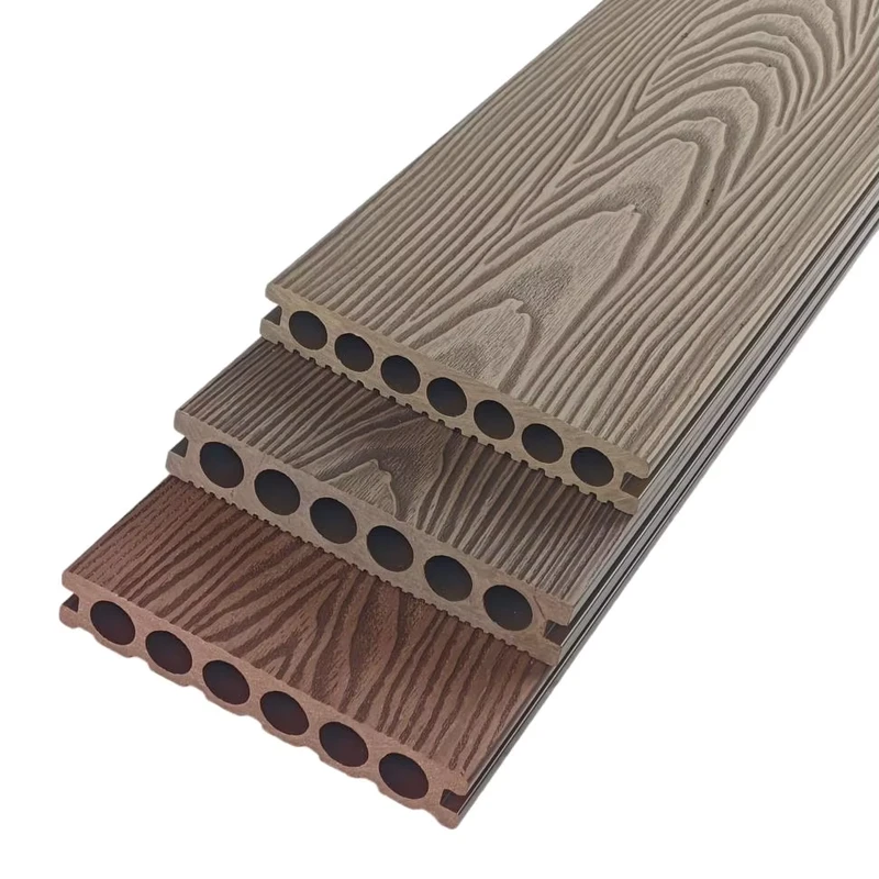Bingjie OEM Factory Price Modern Design WPC Composite Decking Bamboo Material WPC Floor Deck Price