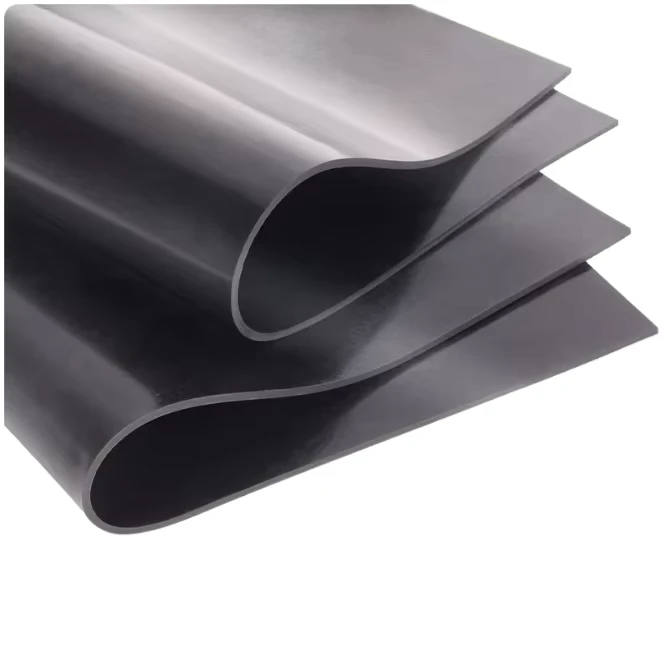 Black Anti-Slip Rubber Floor Mat Oil, Water & Chemical Resistant Industrial Safety Mat for Workshop, Garage & Factory