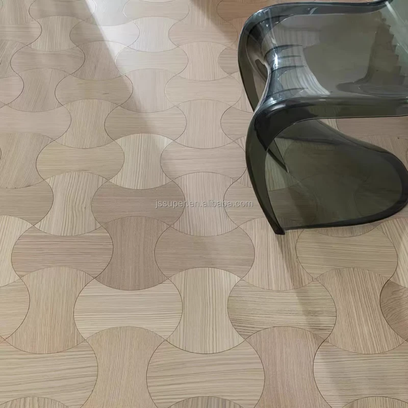 Black Walnut Oak Special shaped Parquet Flooring Small Waist Multi layer Solid Wood Environmentally Friendly Flooring