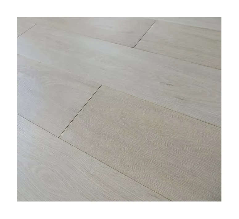 Bleached White Oak Engineered Wood Flooring with White UV Oil Finish
