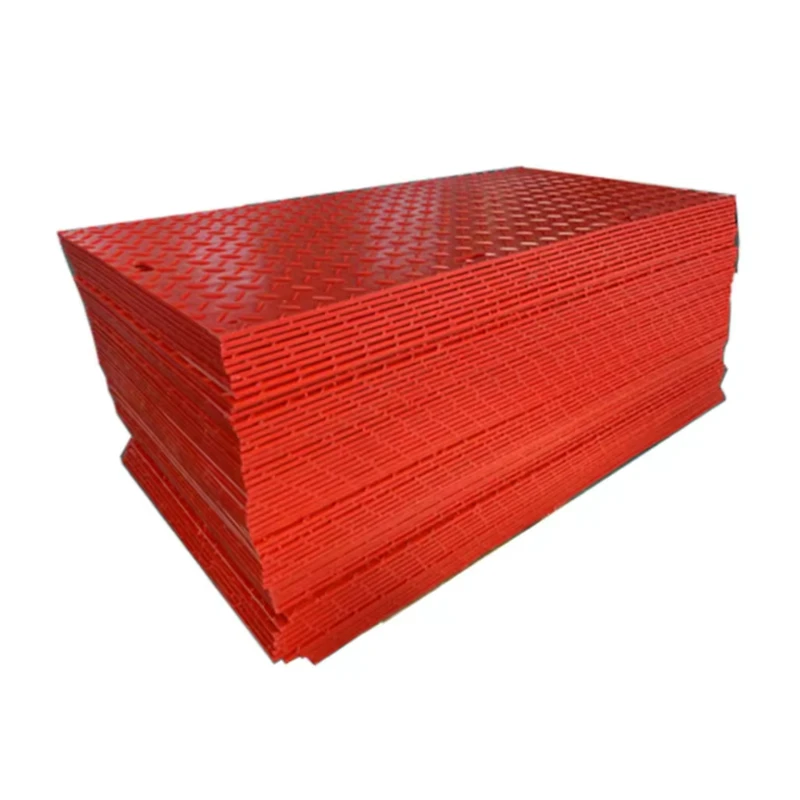 Bulk Hdpe Plastic Ground protection Mat Construction Floor Protection
