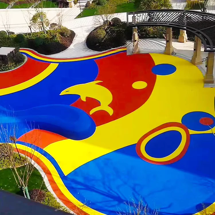 CE Approved Advanced EPDM Rubber Multi Sport Weather Resistant 5MM Thickness Floor Playgrounds Shock Absorbing Injury Preventing