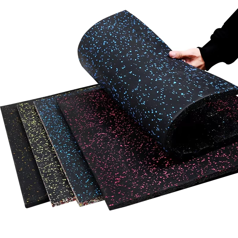CE Approved Gym Floor Mats Durable Sport EPDM Gym Rubber Flooring Tiles