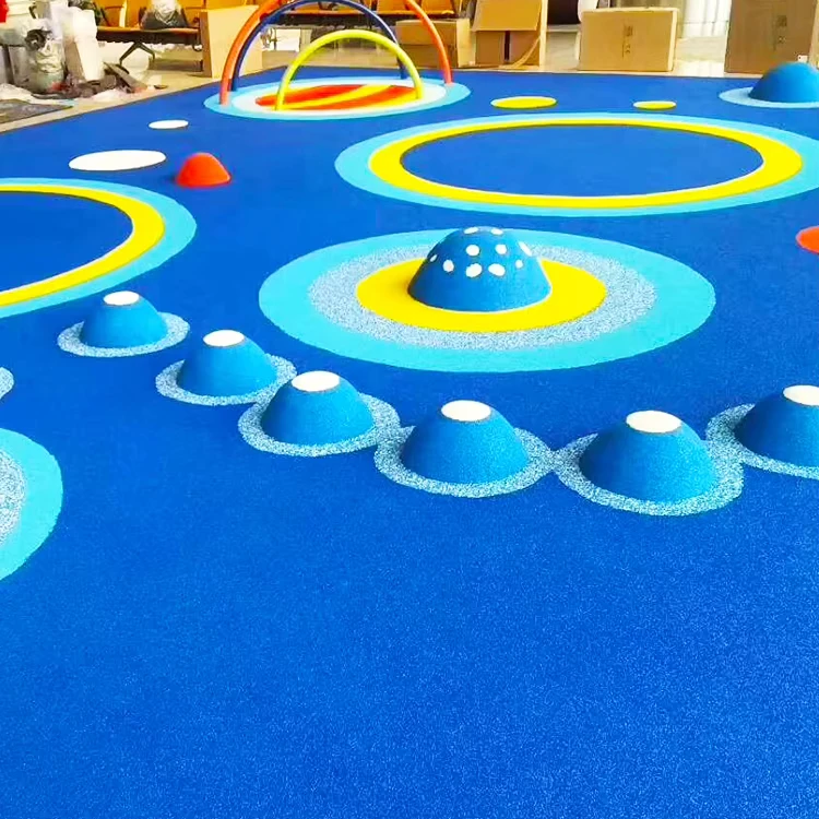 CE Certified 3-5mm EPDM Rubber Running Track Granules Professional Sports Flooring for Playgrounds Maximum Fall Protection