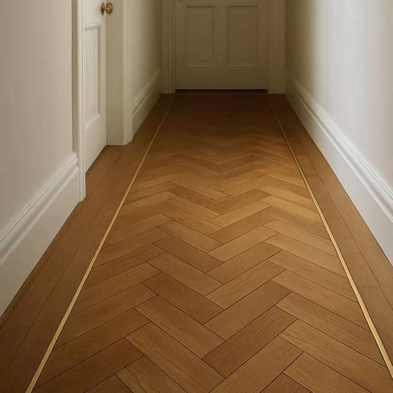 CE Herringbone Wood Grain OAK T&G Water resistant Engineered Wood Flooring