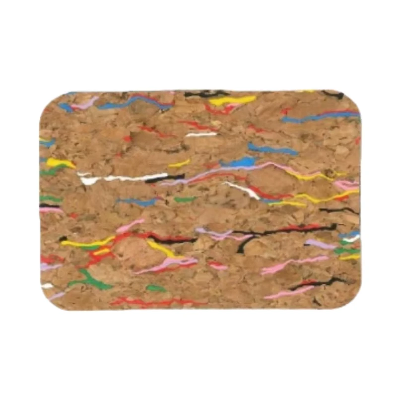 CS 4 Eco Friendly Dark Cork Sheets for Home Wood Flooring Fireproof Waterproof Sound Reducing Customized 1 Year Warranty
