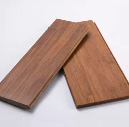 Carbonized Strand Woven Bamboo Flooring Easy Interior Decoration Float Nail Installation Sample Order Welcome