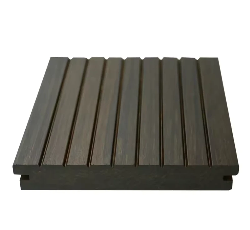 Carbonizied Strand Woven Bamboo Outdoor Flooring
