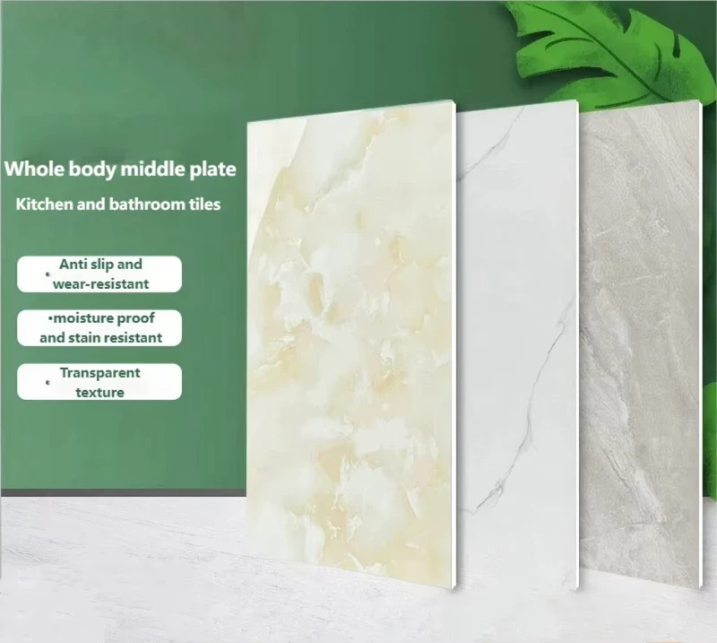 Ceramic Tile Interior Wall Tile 300×600 Kitchen Bathroom Yellow Jade All Ceramic Mid Board Living Room Wall Tile Project
