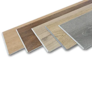 Ceramic Wood Grain Tile Indoor Usage Flooring SPC Stone Plastic Flooring Wood Tiles