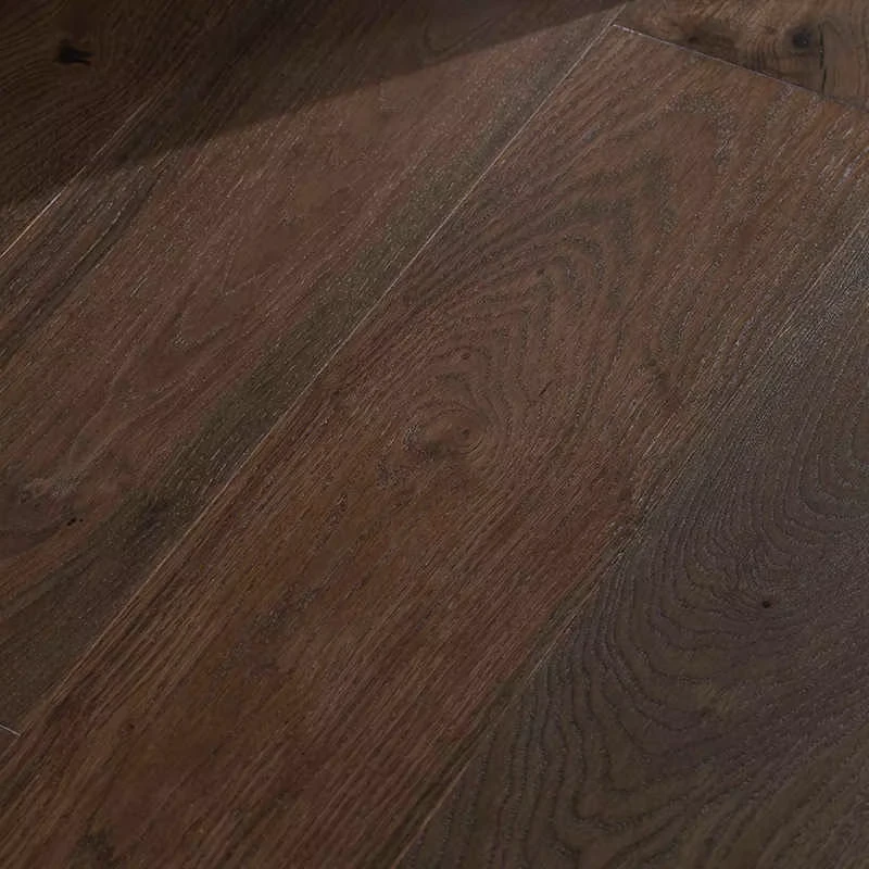 China Engineered Wood Flooring Low MOQ Wood Flooring Factory Price Hardwood Flooring Dark Oak FSC Certified
