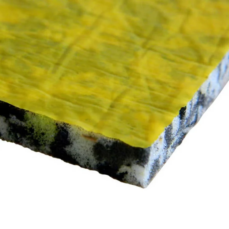 China Factory Supply Moisture proof PU Mass Loaded Vinyl Cork Sound Absorbing Rug Pad Carpet Underlayment Outdoor
