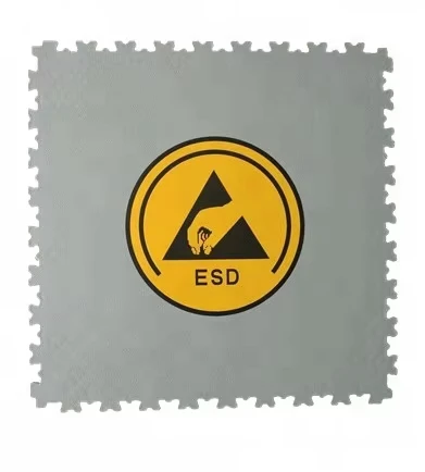 China Gold Supplier Promotion Personalized Esd Anti Static PVC Interlocking Flooring