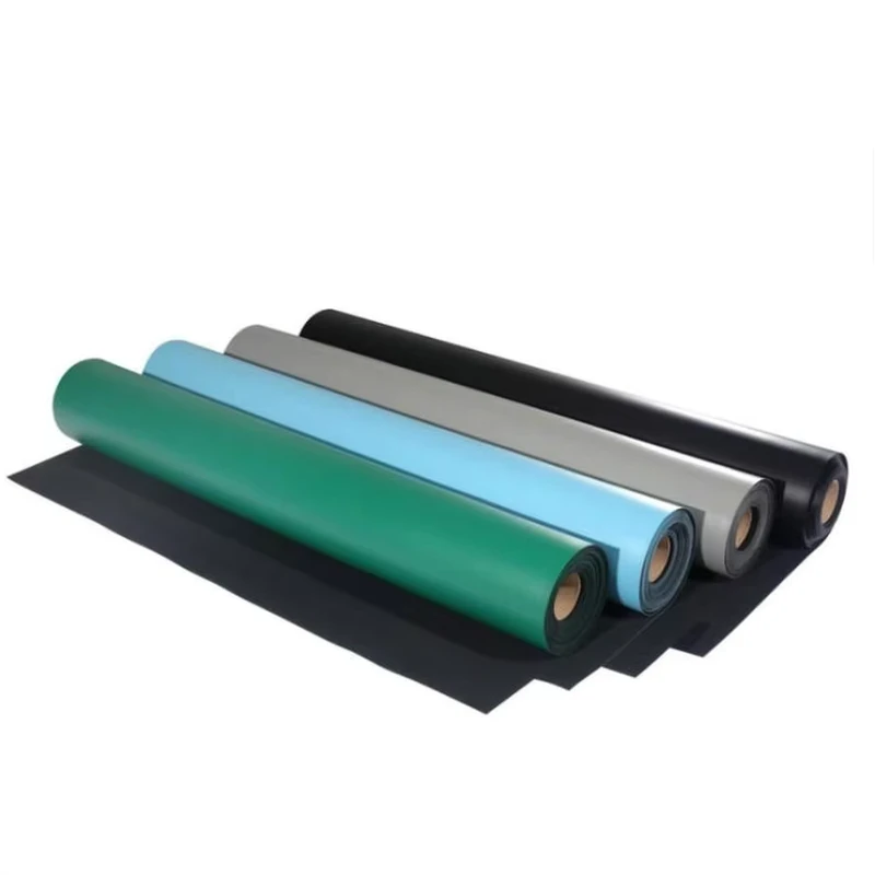 Clean Room Conductive Anti static Silicone Rubber ESD Mat with Cutting Service
