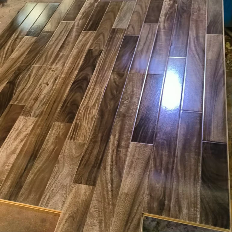 Click Lock MDF HDF Laminate Flooring AC3 AC4 Herringbone 12mm 10mm 8mm 606x101mm