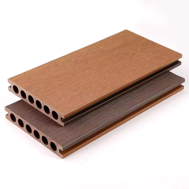 Click Square Modern Minimalism Waterproof Non Slip Outdoor WPC Plastic Wood Flooring 3 Year Warranty Single