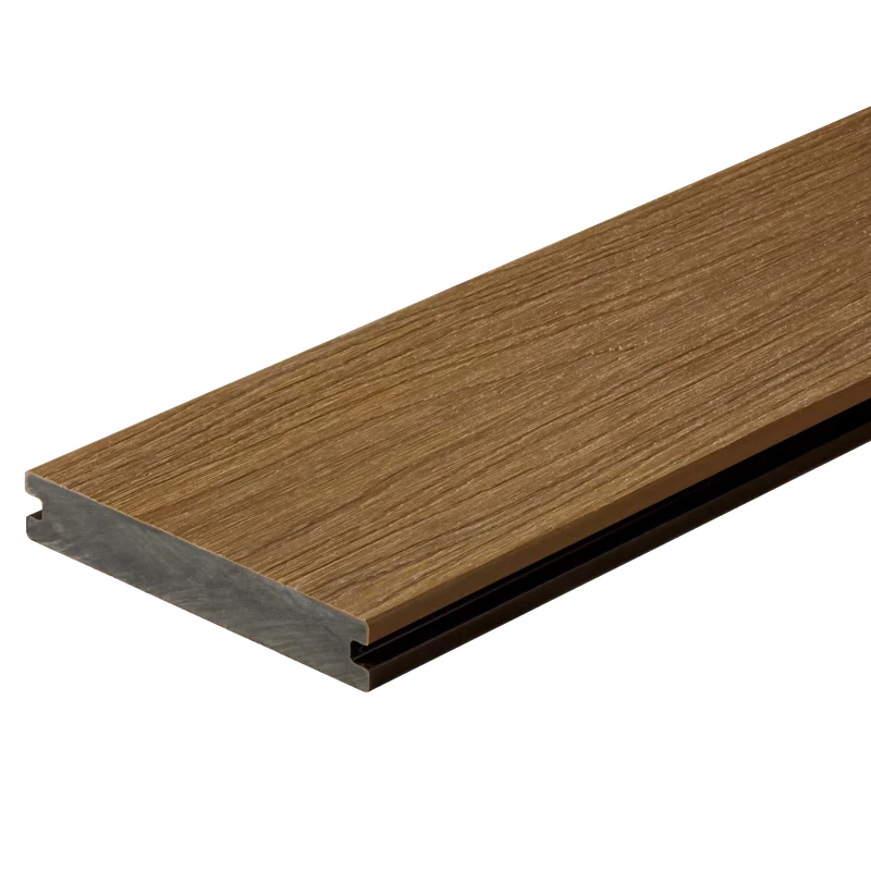 Co-extruded WPC Decking Wood Plastic Composite Waterproof Anti-slip Weather Resistant Anti-corrosion Outdoor Special Flooring