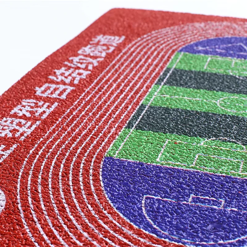 Colorful EPDM Composite Self Skinned Sport Flooring for Tennis and Multi Purpose Use Eco Friendly Indoor Outdoor