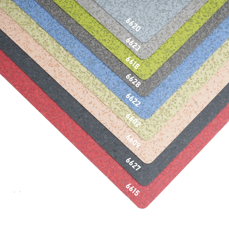 Commercial Grade PVC Vinyl Flooring European Design Waterproof Eco Friendly Indoor Use Office Hospital Parquet Graphic Design