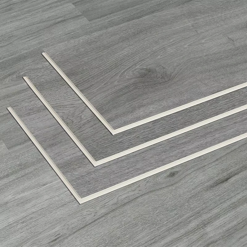 Commercial SPC Floor Tiles 4 5 6 7mm Thickness 100% Waterproof Anti Static Heavy Duty Flooring