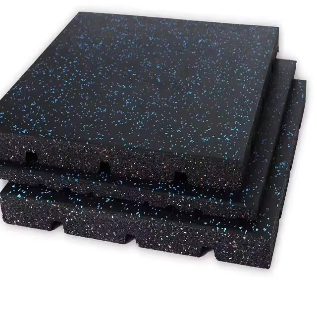 Competitive Price Outdoor&indoor Rubber Flooring for Gym Rubber Gym Mat Fitness Flooring