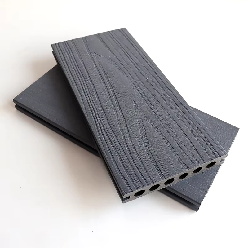 Composite Decking Anti UV Weather Resistant Long Lasting Low Maintenance Wood Grain WPC Deck Boards