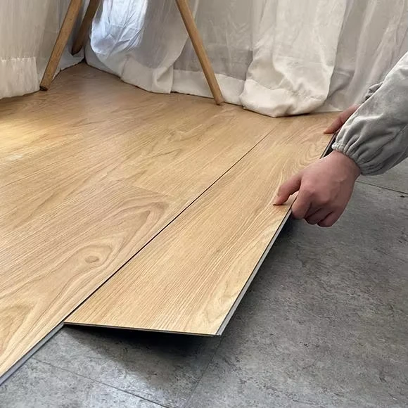 Composite Waterproof Wood Marble Look Laminated Floating PVC Luxury Vinyl Plastic Click Lock SPC Flooring Tile SPC Wood Flooring