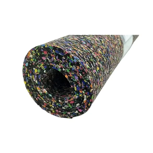 Concrete Floor Soundproof Underlayment Rubber Foam Cork Acoustic Underlay Rubber Rolls Wood Timber Marble Vinyl