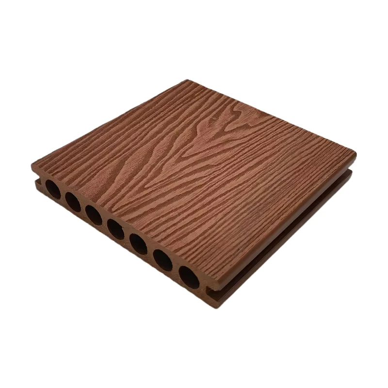 Contemporary WPC Decking for Outdoor Flooring Garden Landscaping Pool Deck Waterproof Moistureproof for Courtyard Outdoor Spaces