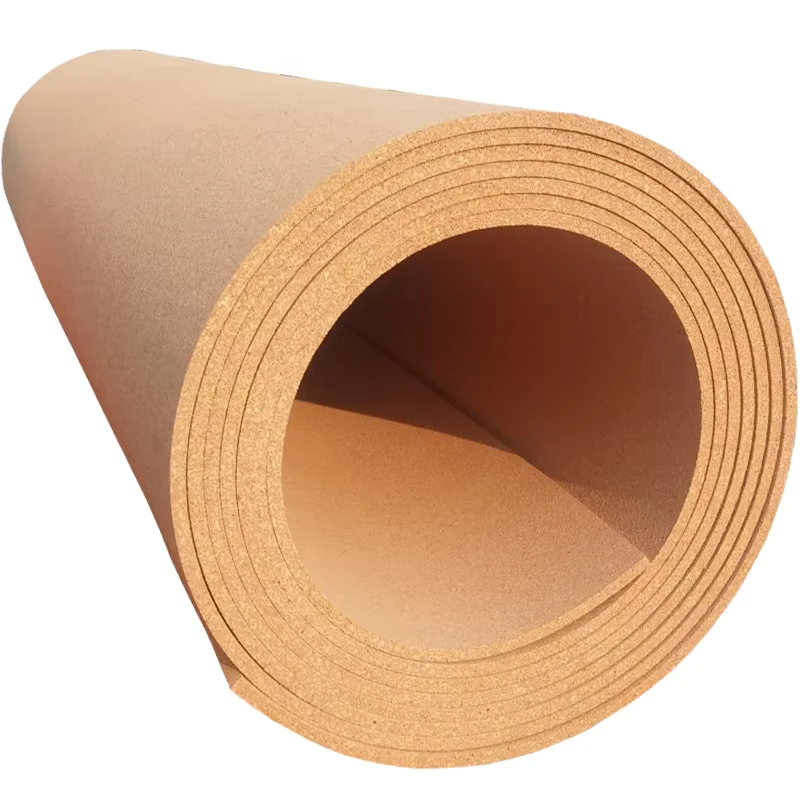 Cork Underlayment Sustainable Silent Cork Rolls Mat for Underlayment for Floor Sound Deadening
